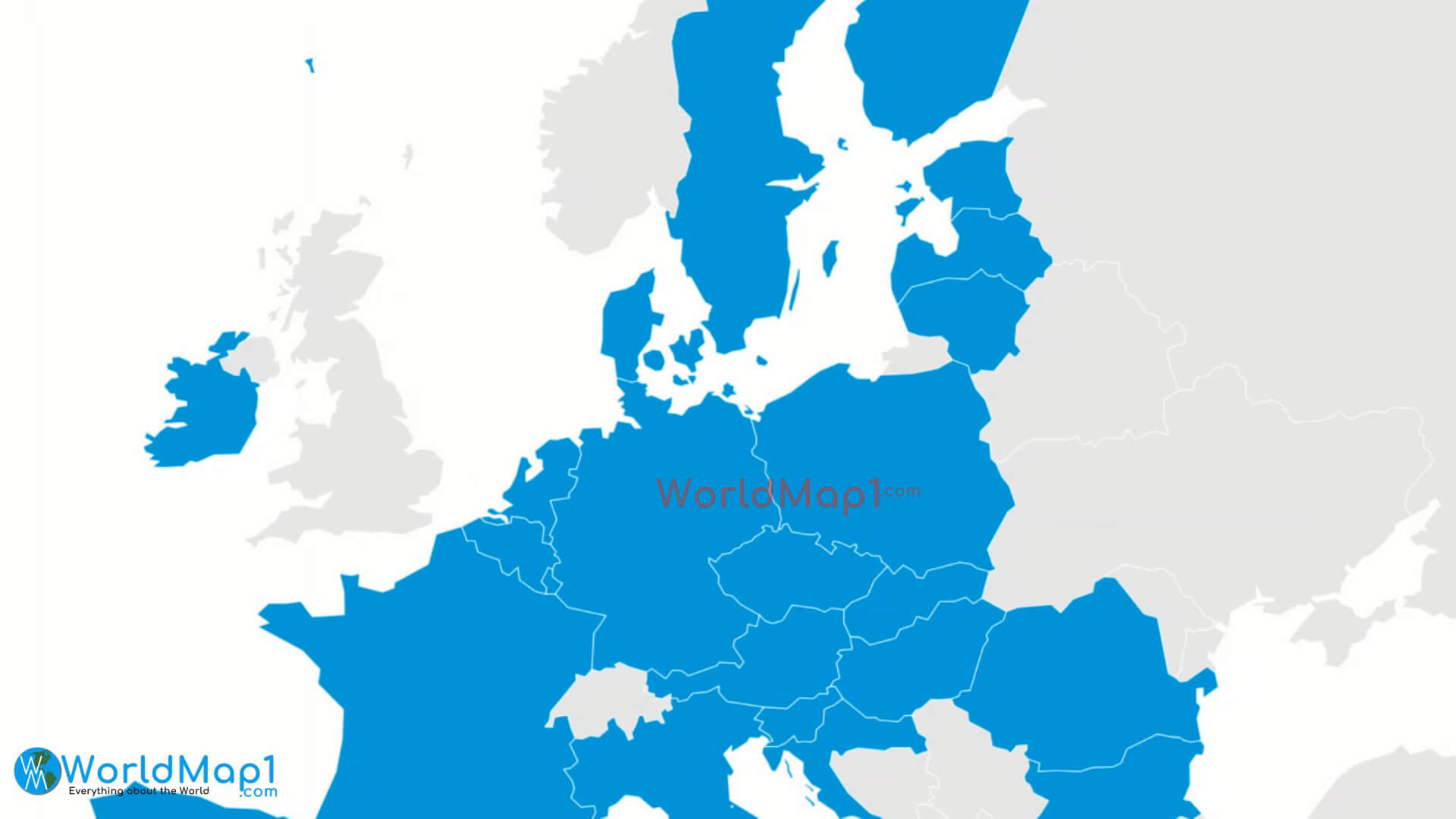EU Members Map